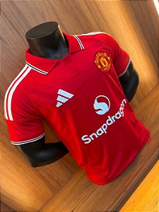 Camiseta Manchester United Vermelha 2026/27 - TORCEDOR