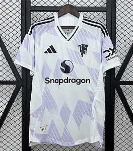 Camisa Manchester United Branca 2025/26 – Modelo Reserva