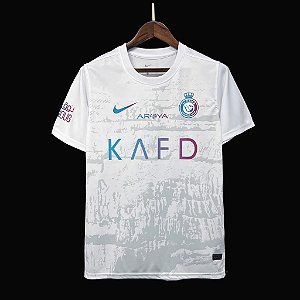 Camisa Al-Nassr Branca 2025/26 – Modelo Reserva