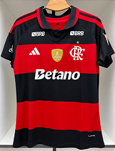 Camisa Flamengo Feminina 2026 Rubro-Negra