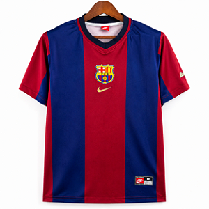Camiseta Barcelona Retrô Masculina Tailandesa 1.1
