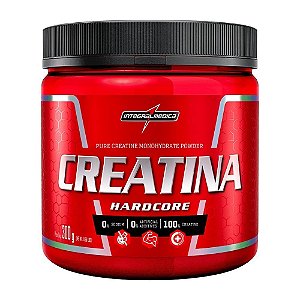 CREATINA   HARDCORE PURA  100% ITEGRAL  MEDICA 300 G