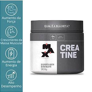 CREATINA MAX TITANIUN 300G 100% PURA