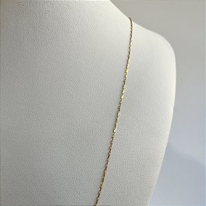 Corrente Elos Cartier Fina 60cm