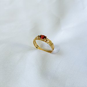 Anel de formatura AO68 - Ouro 10k e 18k