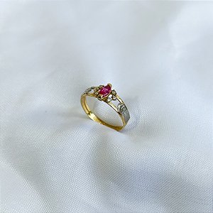 Anel de formatura AO91 - Ouro 10k e 18k