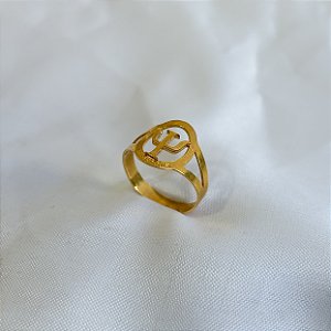 Anel de formatura AO97 - Ouro 10k e 18k