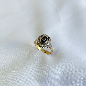 Anel de formatura AO54 - Ouro 10k e 18k