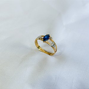 Anel de formatura AO63 - Ouro 10k e 18k
