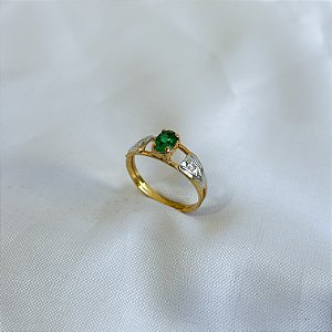 Anel de formatura AO108 - Ouro 10k e 18k