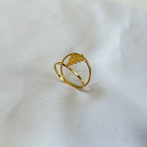 Anel de formatura AO101 - Ouro 10k e 18k