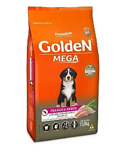 GOLDEN FORMULA MEGA FILHOTES RAÇAS GRANDES DE15 KGS