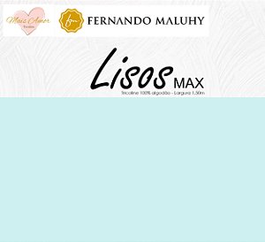 TRICOLINE AZUL BEBÊ 100% ALGODÃO LISO 0,50cm X 1,50m | LMAX3542