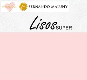 TRICOLINE ROSA BEBÊ 100% ALGODÃO LISO 0,50cm X 1,50m  | LPLUS012