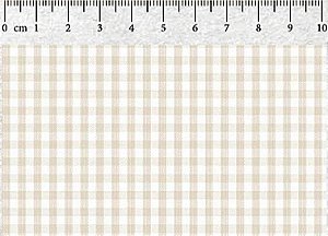 TECIDO TRICOLINE FIO TINTO 100% ALGODÃO ESTAMPADO XADREZ 0,50cm X 1,50m | 1XM1059