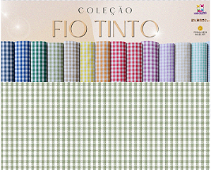 TECIDO TRICOLINE FIO TINTO 100% ALGODÃO ESTAMPADO XADREZ 0,50cm X 1,50m | 1XM1134