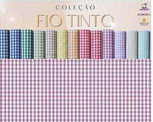 TECIDO TRICOLINE FIO TINTO 100% ALGODÃO ESTAMPADO XADREZ 0,50cm X 1,50m | 1XM1135