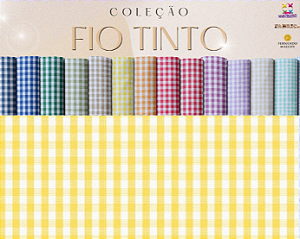 TECIDO TRICOLINE FIO TINTO 100% ALGODÃO ESTAMPADO XADREZ 0,50cm X 1,50m | 8XM1042