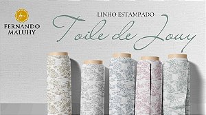 TECIDO LINHO ESTAMPADO PAISAGENS E LUGARES 0,50cm x 1,50m | LE000025