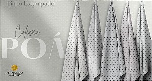 TECIDO LINHO ESTAMPADO POÁS 0,50cm x 1,50m | LE000013