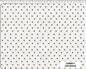 TECIDO LINHO ESTAMPADO  POÁS 0,50cm x 1,50m | LE000011