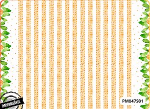 SARJA DIGITAL 100% ALGODÃO ESTAMPADA PASCOA IMPERMEÁVEL 0,50cm X 1,70m | PM047S01