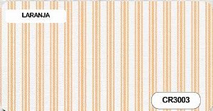 TRICOLINE ROTATIVO 100% ALGODÃO ESTAMPADO LISTRAS 0,50cm X 1,50m | CR3003