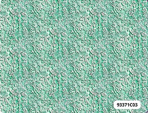 TRICOLINE DIGITAL 100% ALGODÃO ESTAMPADO 3D ARABESCO 0,50cm X 1,50m | 93371C03