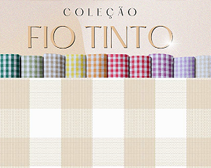 TECIDO TRICOLINE FIO TINTO 100% ALGODÃO ESTAMPADO XADREZ 0,50cm X 1,50m | 20XM1059