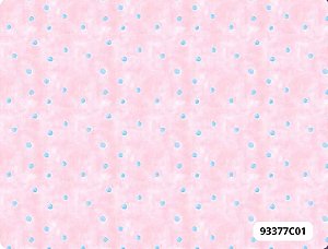 TECIDO TRICOLINE DIGITAL 100% ALGODÃO  ESTAMPADO  FLORAL PEACE 0,50cm X 1,50m | 93377C01