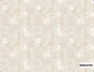 TECIDO TRICOLINE DIGITAL 100% ALGODÃO  ESTAMPADO  TEXTURA FLORAL 0,50cm X 1,50m | 93433C01