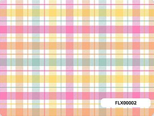 TECIDO FLANELA DIGITAL 100% ALGODÃO  ESTAMPADO XADREZ COLORIDO 0,50cm X 1,45m | FLX00002