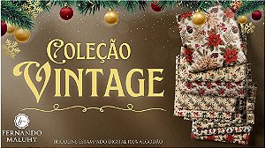 TRICOLINE DIGITAL 100% ALGODÃO ESTAMPADA NATAL BICO DE PAPAGAIO GRANDE 0,50cm x 1,50m | CH000178