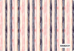 TRICOLINE DIGITAL 100% ALGODÃO ESTAMPADA LISTRADO 0,50cm X 1,50m | 93582C01