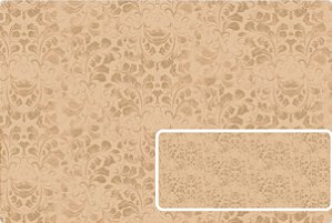 TECIDO TRICOLINE DIGITAL 100% ALGODÃO  ESTAMPADO  TEXTURA RAMOS 0,50cm X 1,50m | 93672C01