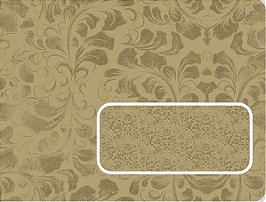 TECIDO TRICOLINE DIGITAL 100% ALGODÃO ESTAMPADO TEXTURA RAMOS 0,50cm X 1,50m | 93672C02