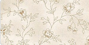 TRICOLINE ROTATIVO 100% ALGODÃO ESTAMPADO HERBE CREME 0,50cm X 1,50m | CR7003