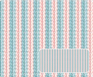 TRICOLINE DIGITAL 100% ALGODÃO ESTAMPADA 3D PASCOA VINTAGE 0,50cm x 1,50m | IV005C01