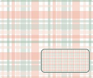 TECIDO TRICOLINE DIGITAL 100% ALGODÃO ESTAMPADO XADREZ 0,50cm X 1,50m | TX000014