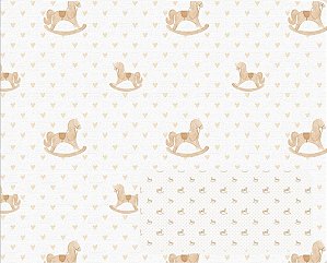 TRICOLINE DIGITAL 100% ALGODÃO ESTAMPADA DUPLA FOFURA 0,50cm X 1,50m | 94008C01