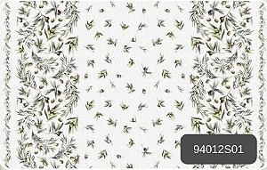 SARJA DIGITAL 100% ALGODÃO ESTAMPADA IMPERMEÁVEL OLIVA 0,50cm X 1,70m | 94012S01