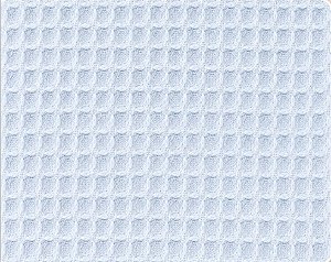 TECIDO PIQUET 100% ALGODÃO FAVO AZUL 0,50cm x 1,40m | 10178C02