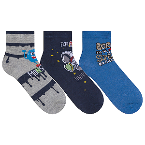 Kit Meia Soquete Win Kids 0302/0352