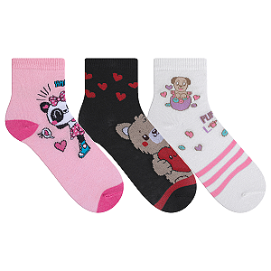 Kit Meia Soquete Juvenil 0402