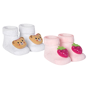Kit Bebê Pelúcia 2 pares 0160/0161