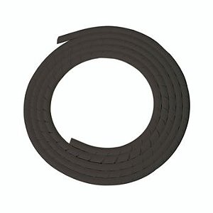 Espiral para Cabo Elétrico Preto 1" Embalagem com 10m - Wurth