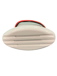 Buzina elétrica de embutir branca 12V