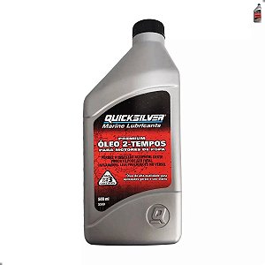Óleo para motor 2 tempos Quicksilver Tcw3 500ml