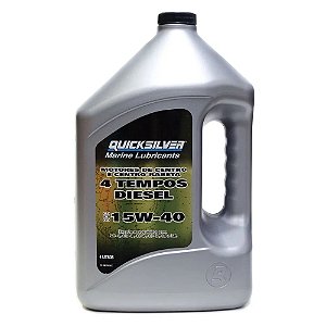 Óleo para motor centro rabeta 4 tempos QUICKSILVER diesel 15W40 4L