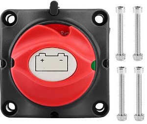 Isolador de Energia + Interruptor de Isolamento de Bateria RV 12V 600A